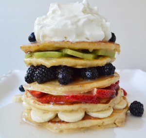 fruit pancake
